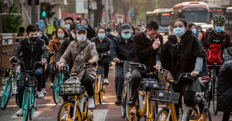 Bicycle sales skyrocket as people look for alternative modes of exercise under lockdown