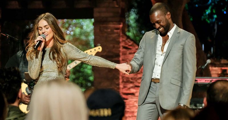 'The Bachelor Presents: Listen to Your Heart': Bri and Chris are 'electric', say fans after 'Beyond' rendition