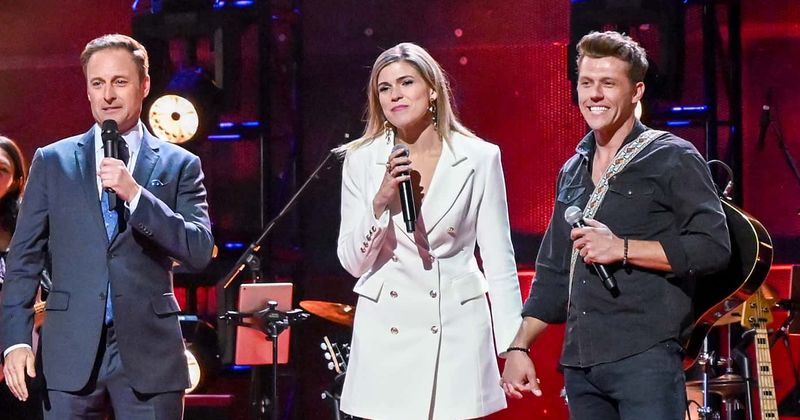 'The Bachelor Presents: Listen to Your Heart': Julia and Brandon hit jackpot as they're sent on a date at the Roxy