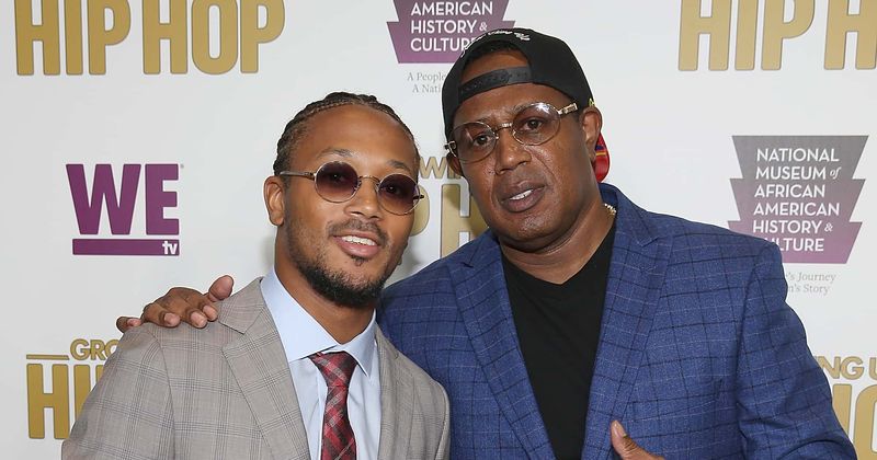 'Celebrity Watch Party': Master P, Romeo Miller wear suits at home, fans ask 'are you going to an award show?'