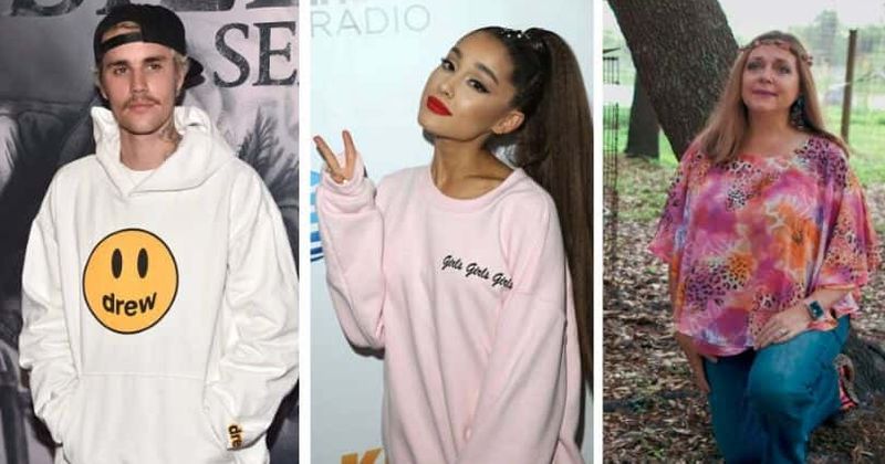 Justin Bieber’s ‘Stuck with U’ featuring Carole Baskin and husband gave Ariana Grande ‘f***ing heart attacks’
