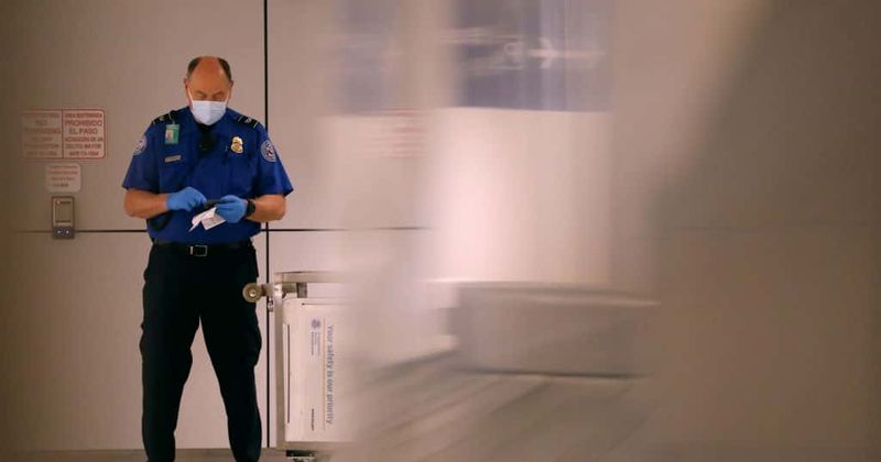 TSA makes masks mandatory for employees at screening checkpoints to help curb Covid-19 spread