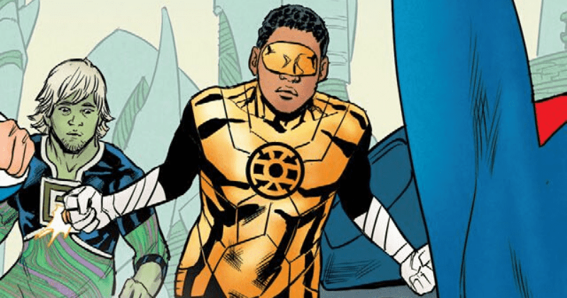 Gold Lantern set to make grand entrance in 'Legion of Super-Heroes', Brian Michael Bendis reveals first look