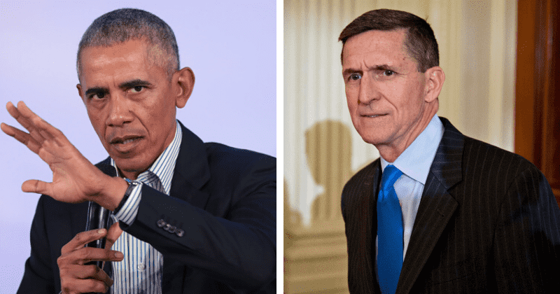 Obama warns 'rule of law is at risk' in leaked audio after DOJ drops perjury case against Michael Flynn