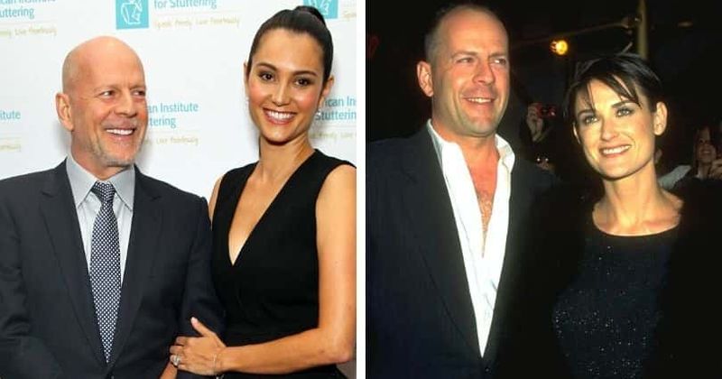 Bruce Willis' intimate pics with wife Emma contrast his playful yet platonic snaps with ex Demi Moore