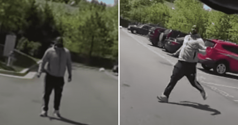 Bodycam footage shows Maryland police officer fatally shoot man who charged at him with knife