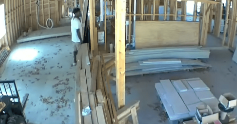 Ahmaud Arbery seen inside home under construction in new video moments before he was ruthlessly shot dead