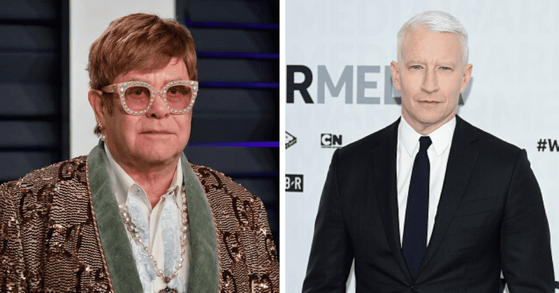Elton John called Anderson Cooper to welcome him to 'gay dads club' following son Wyatt's birth