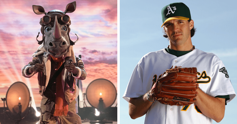 'The Masked Singer': Barry Zito revealed as the Rhino after being eliminated in the semifinals