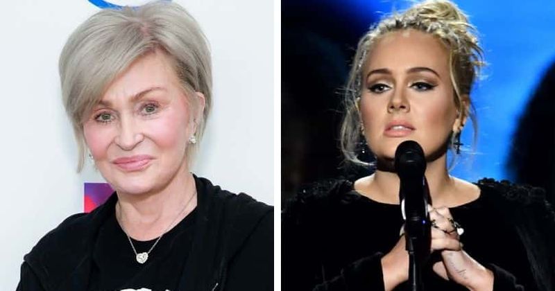 Adele's weight loss reminds Sharon Osbourne of the time when she was 100lbs heavier: 'Big women aren't happy'