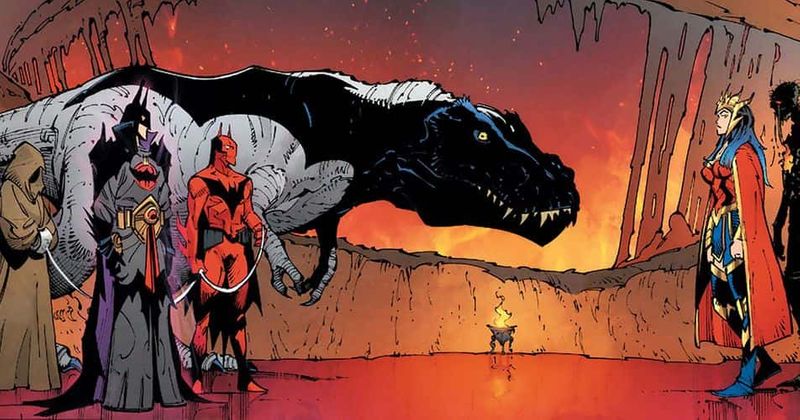 'Dark Nights: Death Metal': Evil T-Rex Batman by Warren Ellis is the most exciting new thing in comics