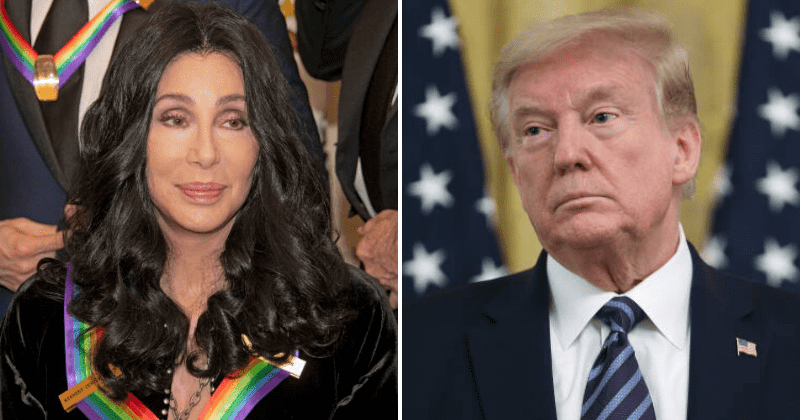 Cher wants 'lazy, orange faced miscreant' Trump to face 'real charges' along with son-in-law Jared Kushner
