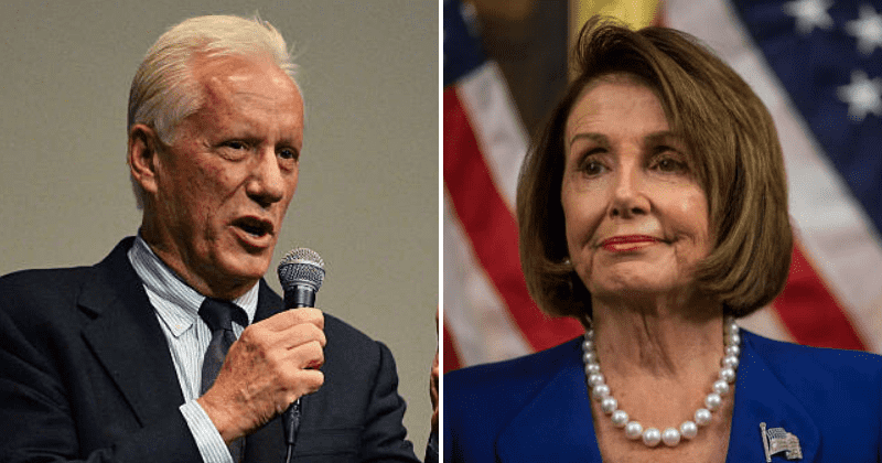 James Woods calls Pelosi 'morbidly corrupt' after she mocks Trump's hydroxychloroquine use saying he's 'obese'