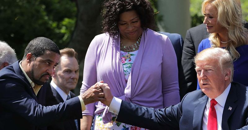 Pastor calls Trump 'most pro-black president in my lifetime' as Biden holds 64-point lead among black voters