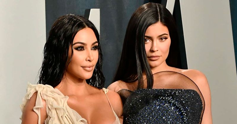 Kylie Jenner shares racy bikini snaps hours after Kim Kardashian flaunted hot curves in battle of the bikinis