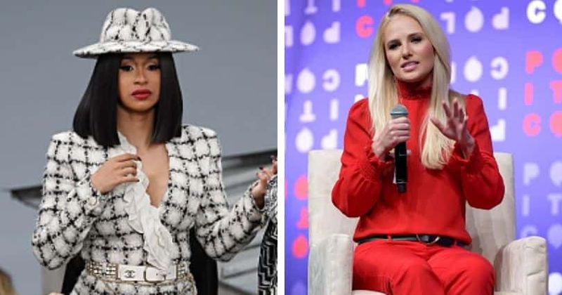 Cardi B slams Tomi Lahren for criticizing George Floyd's death protests: 'Mind your business, eat your salad!'