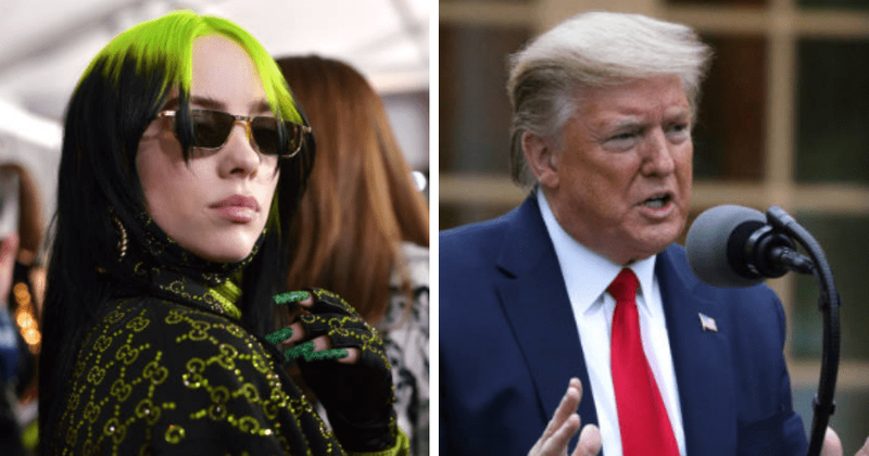 George Floyd protests: Billie Eilish hailed as role model after telling Trump to 'choke on a d**k' over 'thugs' tweet
