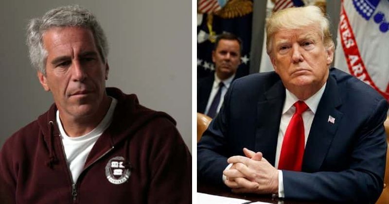 Anonymous alleges Trump's involvement in Epstein child sex scandal and his death, internet says 'world's ending'