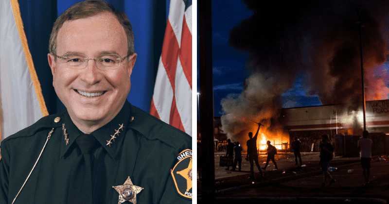 George Floyd protests: Florida sheriff asks residents to keep their guns loaded to shoot down home invaders