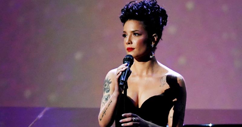 Halsey forced to delete poster featuring Trump as Nazi-Ku Klux Klan supporter fearing Twitter suspension