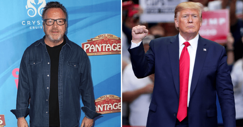 Tom Arnold calls on white liberal men to grab rifles and 'go nose to nose with Trump’s gang of misfit tools'