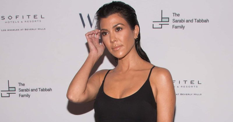 Kourtney Kardashian sizzles in throwback bikini photo after confessing she has gained weight during lockdown