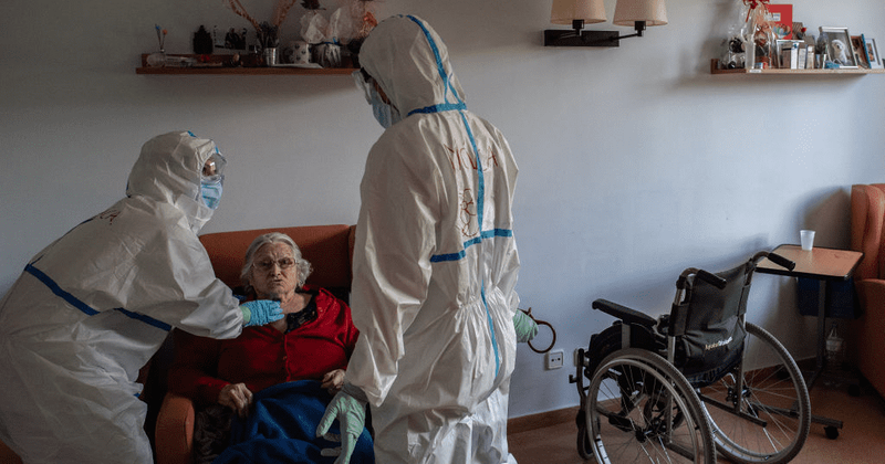 US nursing homes get plastic ponchos and 'useless' cloth masks from FEMA while grappling with PPE shortage