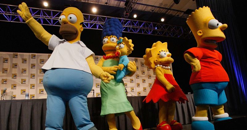 'The Simpsons' shows we were faux colorblind much before Kristen Bell's 'The World Needs More Purple People'