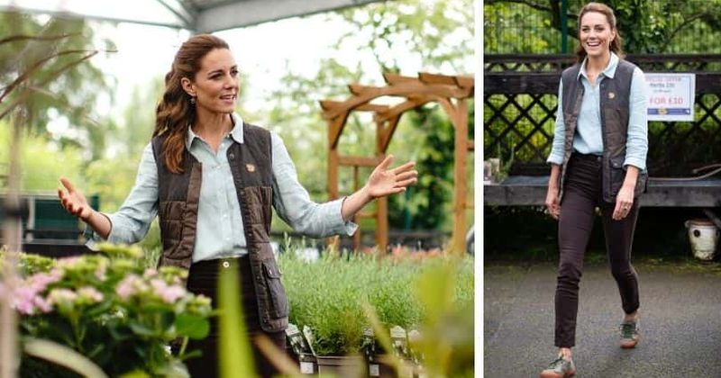Kate Middleton stuns in skinny jeans as she makes first post-lockdown public appearance... but skips the mask