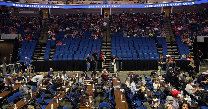 K-pop fans and TikTokers sabotage Trump's Tulsa rally, RSVP for thousands of seats only to leave them empty