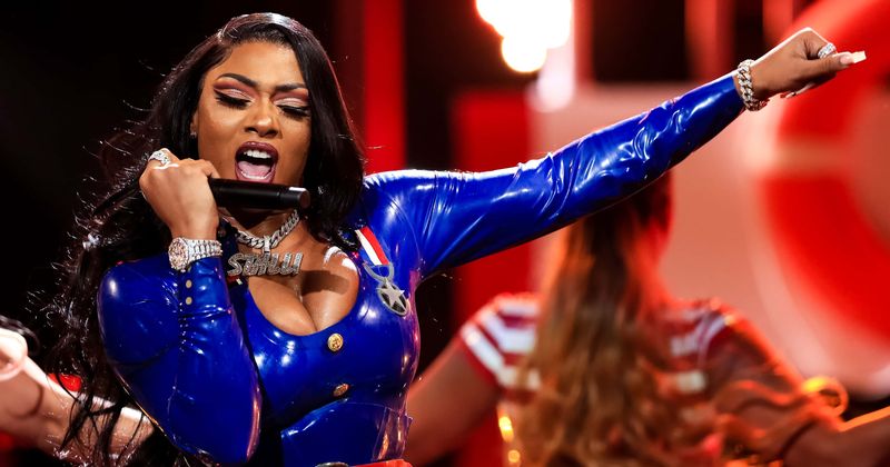 Megan Thee Stallion teases single 'Girls In The Hood' with cover art, fans say she 'looks so damn good'