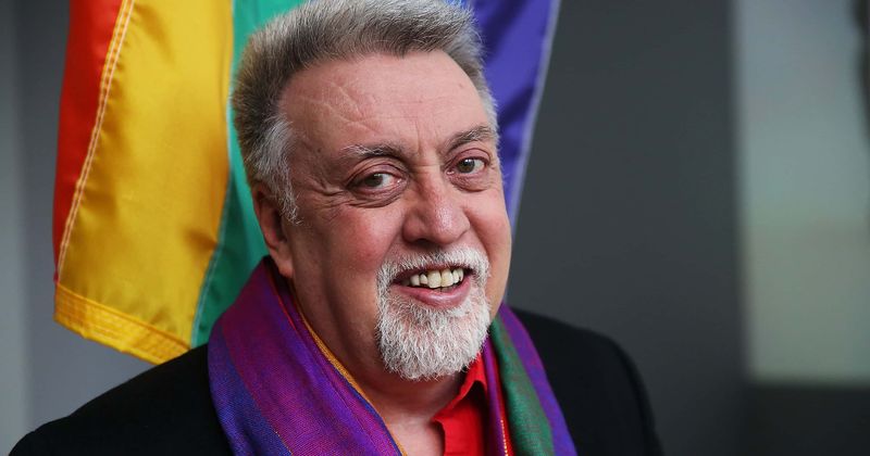 This Day in History: Gilbert Baker unfurls world's first rainbow flag at a 1978 gay pride march in San Francisco