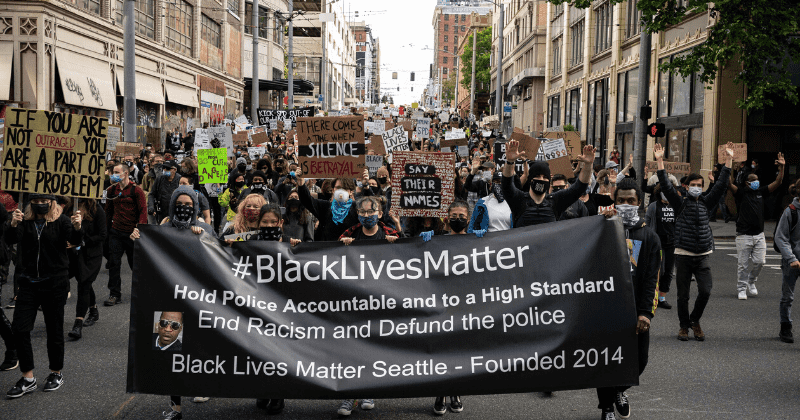 BLM protests haven't led to rise in Covid-19 cases in US as many stayed home over safety concerns, claims study