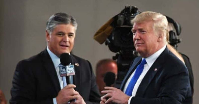 Trump calls Fox News anchor Sean Hannity 'an honest journalist', angry Internet asks 'who is the bigger moron?'