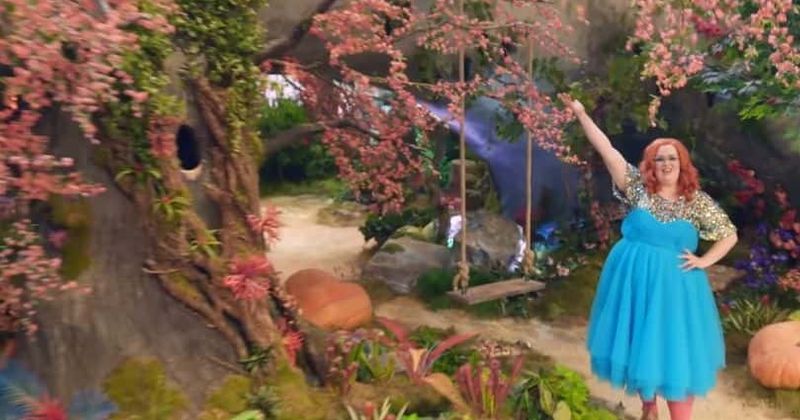 'Crazy Delicious': Jayde Adams' 'wacky' dress gets fans talking but they ask why she wears it in every episode