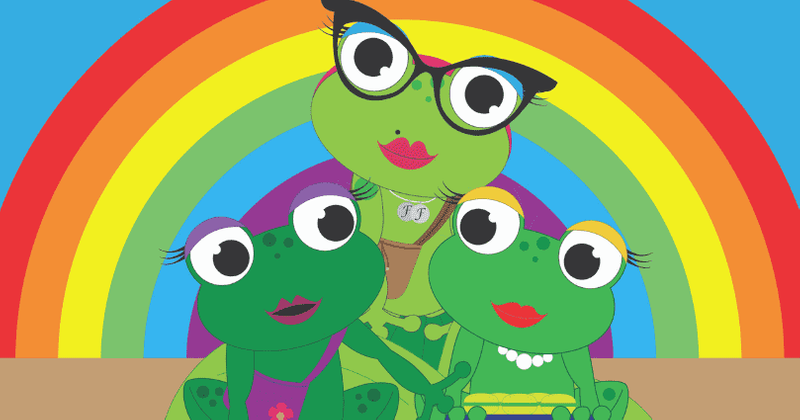 'Freeda the Frog and the Two Mommas Next Door' helps children understand family diversity and gay parenting