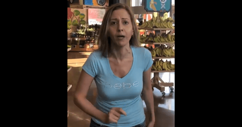 LA Karen calls Trader Joe's staff 'Democratic pigs' in viral video as they kick her out for not wearing mask