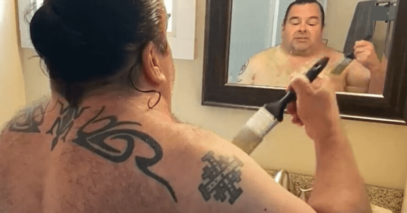 '90 Day Fiancé: B90 Strikes Back!': Ed uses paint roller to wax his body, fans call him a 'DIY beauty queen'