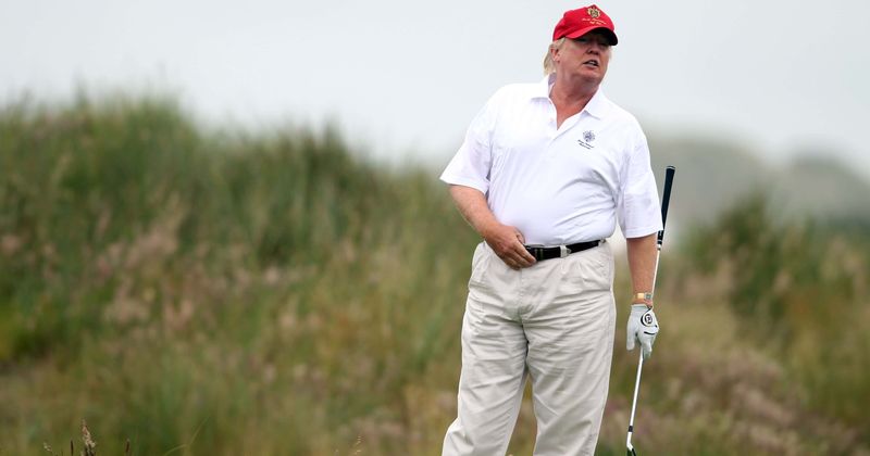 White House staff couldn't reach Trump to take down racist 'white power' retweet for hours as he was golfing