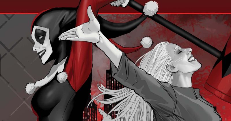 'Harley Quinn: Black + White + Red' #1 Review: A quick appetizer of great art and vivid red moments