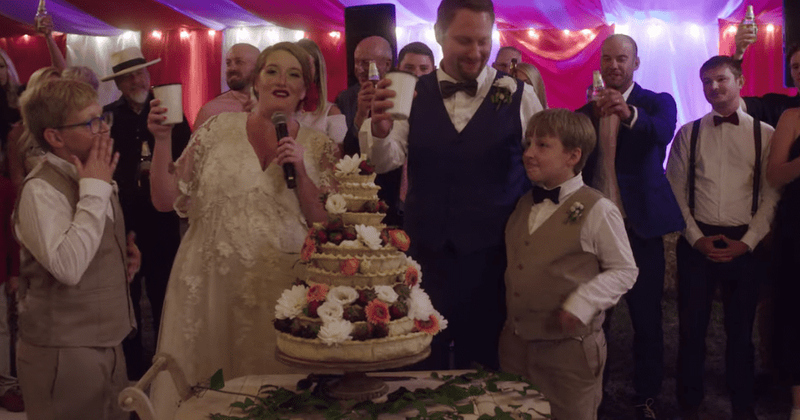 Netflix's 'Say I Do': Michael surprises his 8-month pregnant fiancee Alex with a carnival-themed wedding