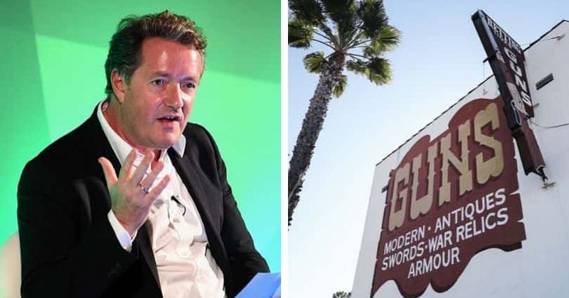 Piers Morgan worried 2020 will be biggest year for gun sales in America, Internet says it's 'incredible news'