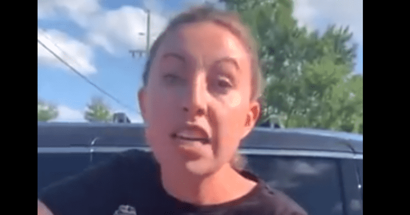 Michigan 'Karen' filmed pulling gun on Black mother and daughter after almost running them over in parking lot