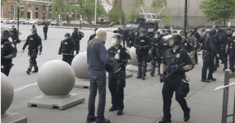 Buffalo activist Martin Gugino out of hospital four weeks after cops shoved him, to recover in secret place