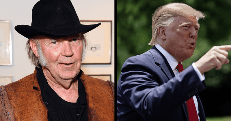 Neil Young 'not OK' with Trump playing his songs at Mount Rushmore: 'I stand in solidarity with Lakota Sioux'