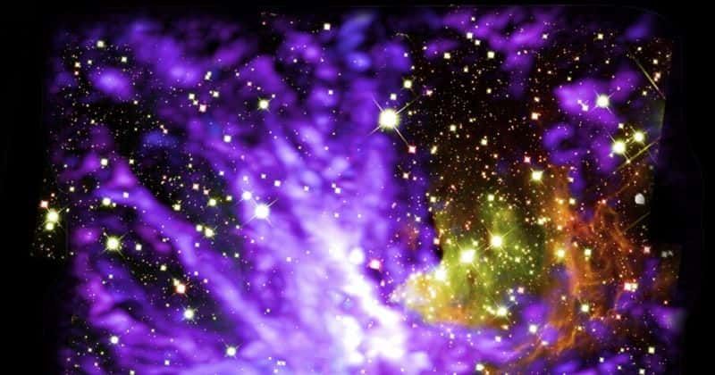 Astronomers capture stunning images of cosmic fireworks in our galaxy marking the birth of new stars