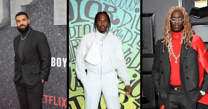 Pusha-T tells Young Thug he doesn't need his respect, fans remind Thug about Drake-Meek Mill beef