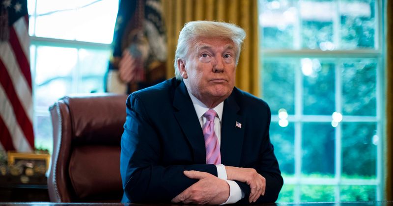 Trump's niece Mary pictured beaming behind Resolute Desk three years before writing explosive tell-all memoir