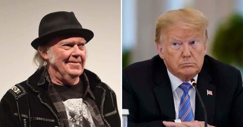 Neil Young calls out Trump for still playing his songs at political rallies with 'no regard' for his rights
