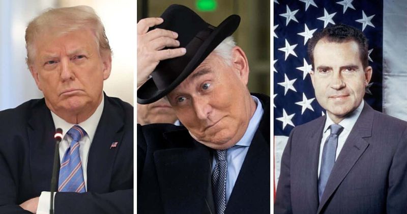Roger Stone is a free man: Angry Internet asks ‘will he get Trump's face tattooed below Nixon on his back?’